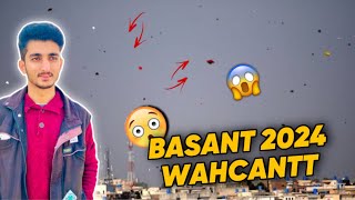 Wahcantt basant 2024 🥵❤️  Unexpected kites 🪁  Shahzaib vlogs [upl. by Sevik]