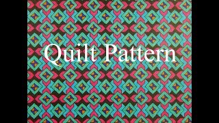 Tessellation  Quilt Pattern [upl. by Assedo788]