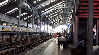 Egmore railway station inside view  Chennai  Tamil Nadu [upl. by Namlas]