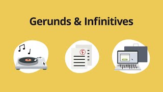 Gerunds amp Infinitives – English Grammar Lessons [upl. by Erlewine542]