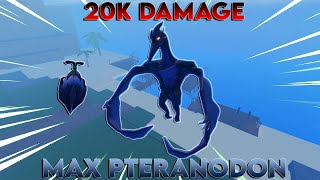 GPO MAX PTERANODON IS OVERPOWERED INSANE 20K DAMAGE GAME [upl. by Friedberg944]