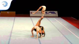 VAN GELDER–VAN SCHOOR–DUMAREY BEL – 2015 European Champions Balance Final [upl. by Nicolle983]