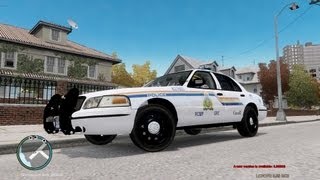 GTA IV  RCMP Crown Victoria DOWNLOAD LINK [upl. by Debera184]