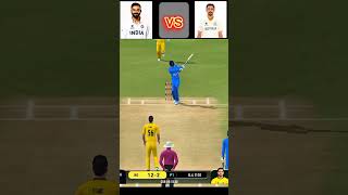 Virat kohli agressive batting vs m starc against australia cricket  king 👑shorts [upl. by Furlong]