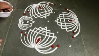 Margazhi maadham padikolam collections Simple muggulu designs easy rangoli designs [upl. by Tasha]