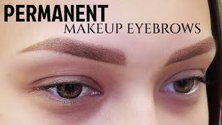 Powder Brows Permanent Makeup Tutorial Full Procedure by Iryna Tkachuk [upl. by Divadnahtanoj963]