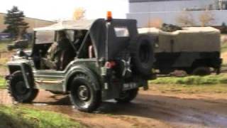 Brooklands military dayOff roadDriving instructionwmv [upl. by Haidej315]