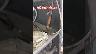 AC technician Aire drayer repair gas fill actechnician airconditioner automobile acrepairing yo [upl. by Bessy]