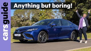 2024 Toyota Camry Hybrid review SL  Beloved by Uber drivers – but what about family car buyers [upl. by Engelbert]