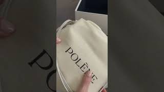 Polene Paris Beri unboxing 🤍 polene poleneparis poleneparishandbag poleneberi poleneparisberi [upl. by Narah]