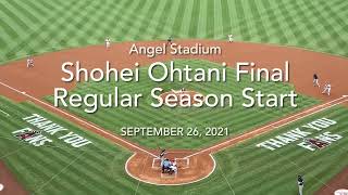 Shohei Ohtani highlights  Final start of 2021 mlb season [upl. by Nnayrb814]