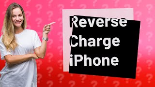 Can you reverse charge iPhone with iPad [upl. by Lertnahs]