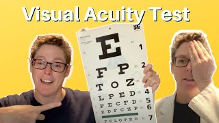 Visual Acuity and the Snellen Chart [upl. by Dlanigger729]