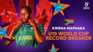 The unstoppable Kwena Maphaka  U19 World Cup wicket compilation [upl. by Hilaria842]