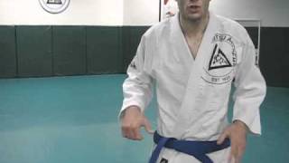 Rener Gracie on How to Tie the Belt [upl. by Paluas]