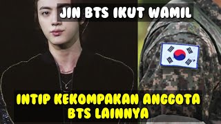 JIN BTS WAMIL INTIP KEKOMPAKKAn MEMBER BTS LAINNYA [upl. by Everara719]