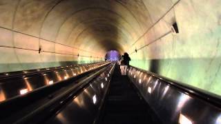 DC Metro Wheaton station longest escalator in the Western Hemisphere [upl. by Grani]