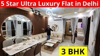 White House in Delhi  3BHK Super Luxury Flat  Fully Furnished 3BHK Flat near Metro West Delhi [upl. by Vasyuta]