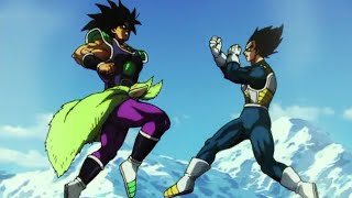 Vegeta vs Broly Full Fight  Dub [upl. by Luiza447]