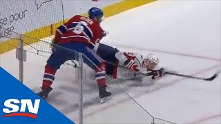 Shea Weber’s Misplay With The Puck Gives The Capitals A Goal [upl. by Zahavi]