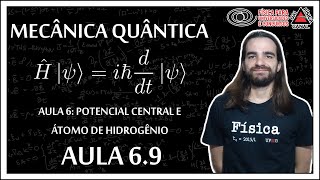 Mecânica quântica  Soluções do átomo de hidrogênio parte 5  Aula 69 [upl. by Herald935]