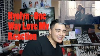 Hyolyn  One Way Love Mv Reaction [upl. by Horick]