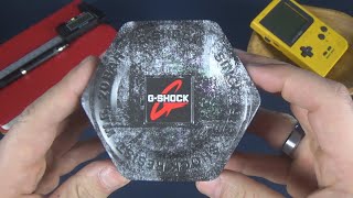 Transparent GShock quotCasiOakquot Unboxing [upl. by Anairt]