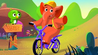 Ek Mota Hathi Jhoom Ke Chala  FunForKidsTV  Hindi Rhymes [upl. by Cerf]