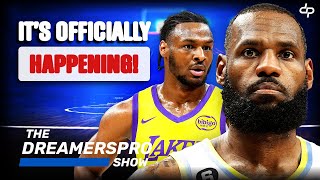 The NBA Confirms That Lebron James And Bronny James Will Officially Play In The Lakers Opening Game [upl. by Gamin]