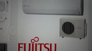 Fujitsu AC Lights Blinking Operation Timer Economy [upl. by Initsed]