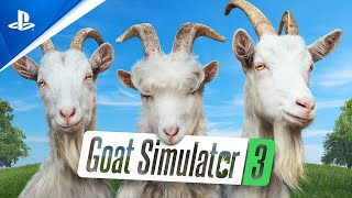 Goat Simulator 3  Announcement Trailer  PS5 Games [upl. by Yelekalb354]