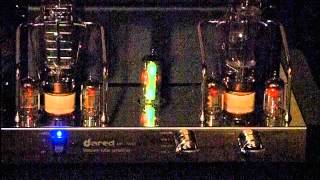 Dared MP2A3C SET tube amp demo with Female vocal [upl. by Nywnorb]