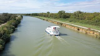 Location bateau Camargue amp Étang de Thau  Croisière fluviale près de Montpellier [upl. by Eart]