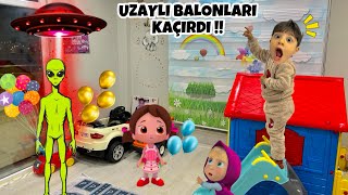 YENİ ALDIĞIMIZ BALONLAR NEREDE YOKSA UZAYLI MI ALDI [upl. by Hagep]