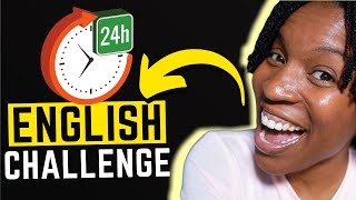 24HOUR ENGLISH CHALLENGE  English With Tiffani [upl. by Halona237]