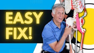 How To Fix A Tight Psoas Muscle In 30 Seconds The Easy Way [upl. by Asina]