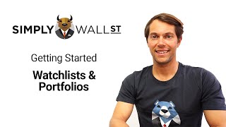 Watchlist and Portfolios  Getting Started [upl. by Adyol641]