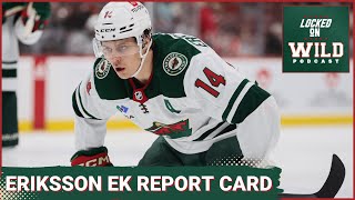 Joel Eriksson Eks 202324 Report Card minnesotawild mnwild nhl [upl. by Kentigerma]