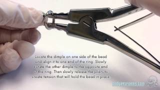 How to use ring opening pliers with body jewelry [upl. by Grae99]