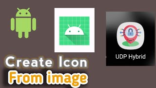 How To Create App Icon In Android Studio [upl. by Ahsok969]