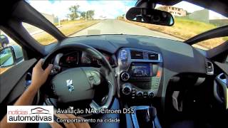 Citroen DS5  Cidade  NoticiasAutomotivascombr [upl. by Montagu]