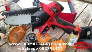 WOW GT RXE la MIGLIORE mini motosega a batteria da potatura recensioneMeglio della GTA 26 stihl [upl. by Ihana]