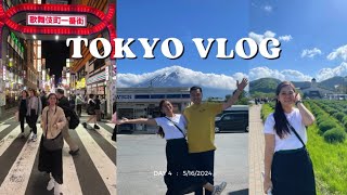 TOKYO JAPAN TRAVEL 2024 🤍  DAY 4 Mt Fuji via Klook Tour and Shinjuku [upl. by Elehcar100]