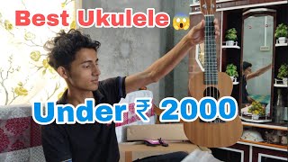 Unboxing Ukulele  Under 2000 😳 incredible sound Quality  Kedence Concert 24 inch [upl. by Aenahs824]