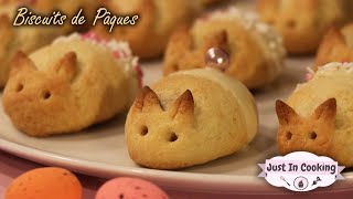 ❀ Recette des Biscuits Lapins de Pâques Cœur Surprise ❀ [upl. by Robillard943]