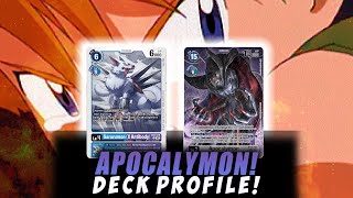 BEST DECK EVER Apocalymon BT15 Deck Profile Digimon EN 2024 [upl. by Folly]