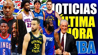 CONFIRMADO🚨 Lakers 🏆 Harden ✅ Curry IMPOSIBLE 🤯 Embiid 🚨 Banchero🔥 Luka y Nuggets 🤯 ULTIMA HORA NBA [upl. by Lydell]