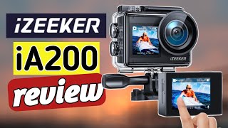 Izeeker iA200 Action Camera Review [upl. by Ingles372]