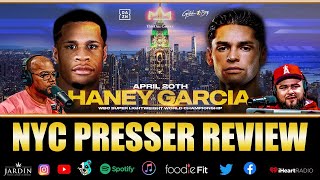 ☎️ Devin Haney and Ryan Garcia Heated Faceoff❗️Garcia Kills Coming to America Like Entrance 🔥 [upl. by Notlimah952]