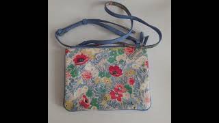 Petralove Cath Kidston blue flowery sling bag [upl. by Jeconiah]